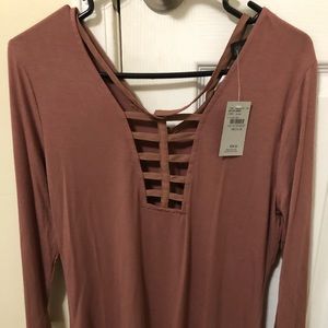 NWT Buckle 3/4 sleeved shirt